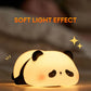 Cute Panda Silicone Night Light – Soft Touch LED Lamp for Kids Bedroom